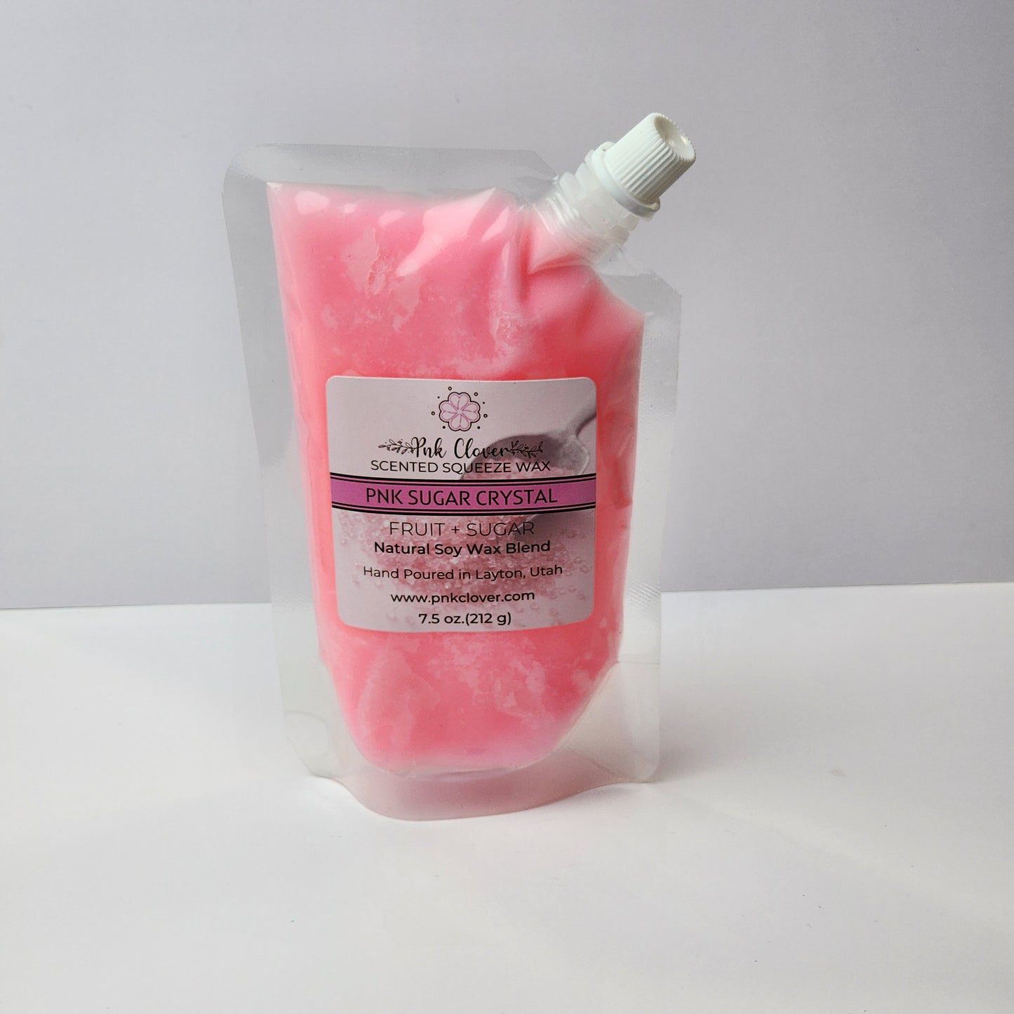 Pnk Sugar Crystal - Squeeze Wax by Pnk Clover | Pnk Sugar Crystal Squeeze Wax - A Refreshing Scent for the Season