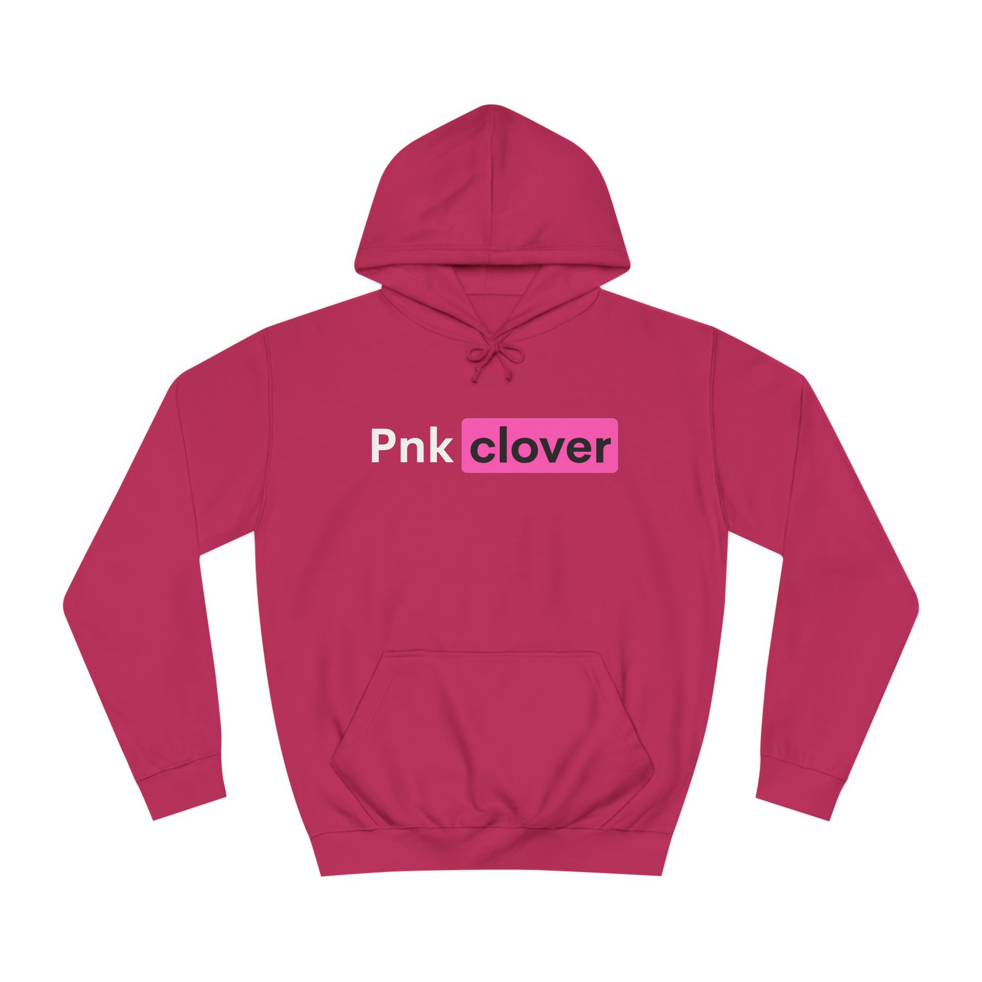 Pnk Clover P-Hub Unisex College Hoodie - Hoodie by Printify | Pnk Clover P-Hub Unisex College Hoodie