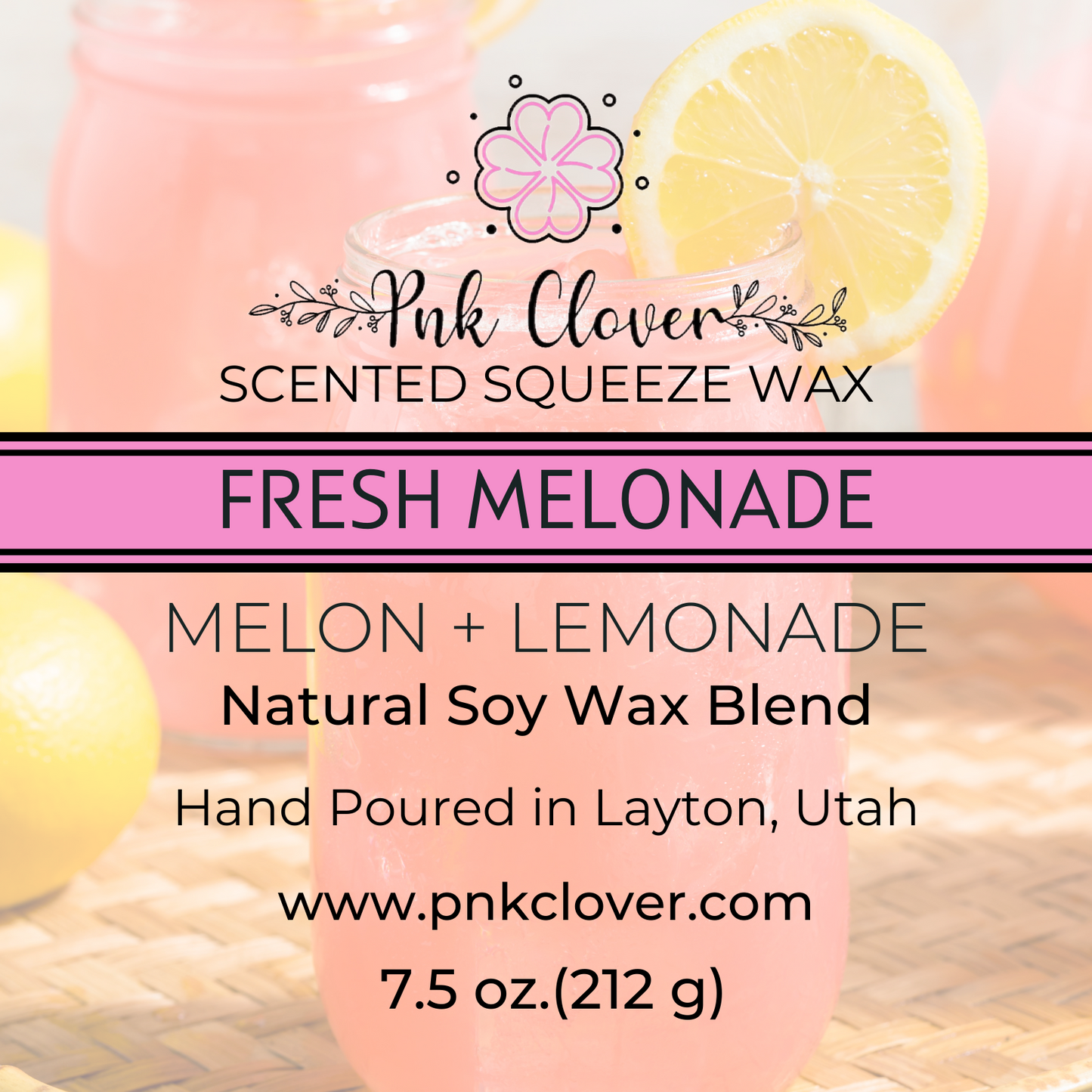 Scented Squeeze Wax - 7.5 oz. - Squeeze Wax by Pnk Clover | Scented Soy Squeeze Wax - A Refreshing Scent for the Season