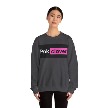 Pnk Clover Hub Style - Unisex Crewneck Sweatshirt Heavy Blend™ - Sweatshirt by Printify | Pnk Clover Hub Style - Unisex Crewneck Sweatshirt Heavy Blend™