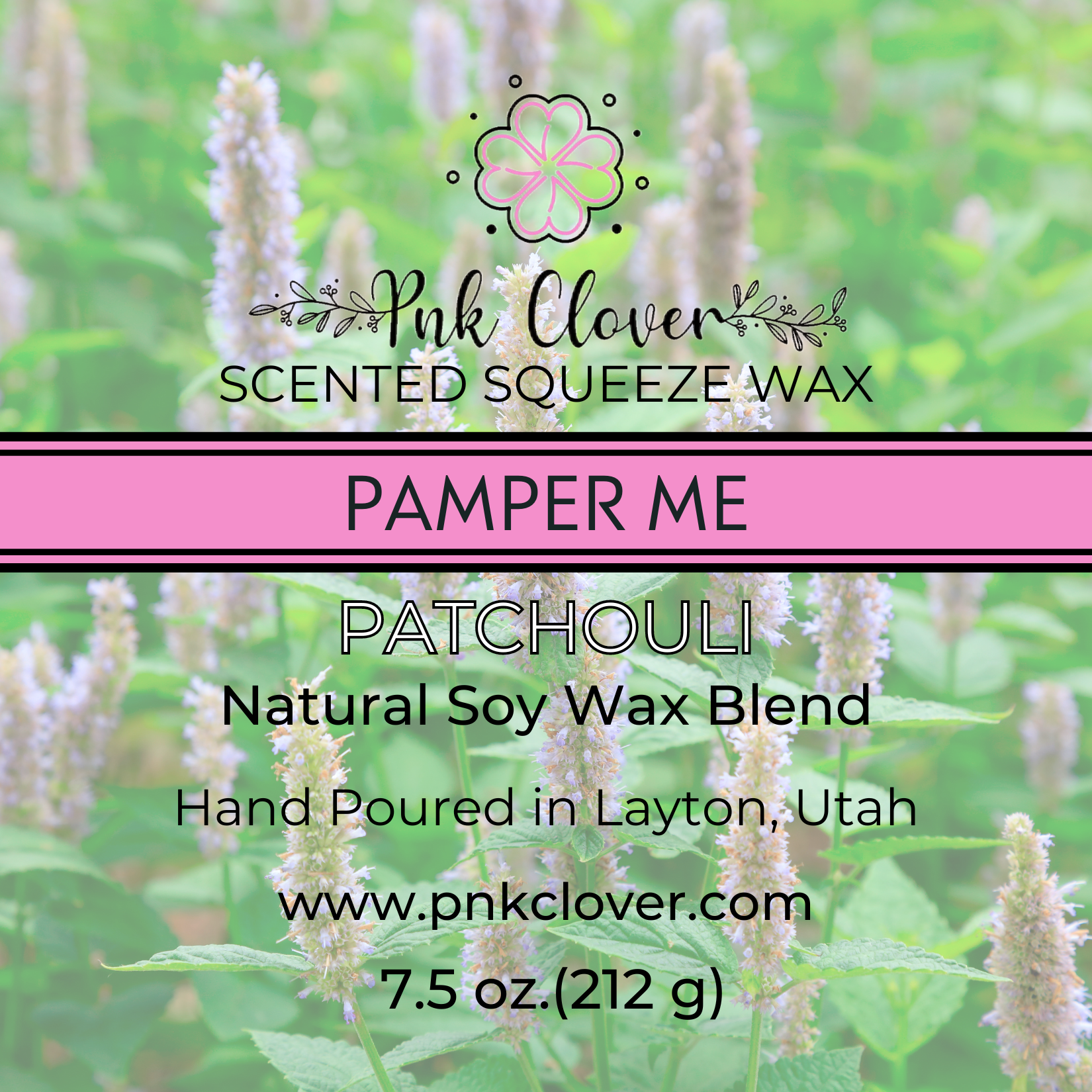 Pamper Me - Squeeze Wax by Pnk Clover | Pamper Me Scented Squeeze Wax | Patchouli - Pnk Clover