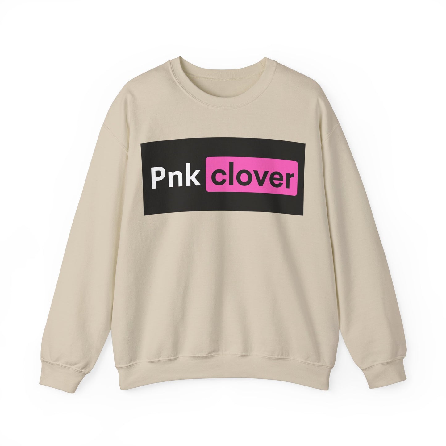 Pnk Clover Hub Style - Unisex Crewneck Sweatshirt Heavy Blend™ - Sweatshirt by Printify | Pnk Clover Hub Style - Unisex Crewneck Sweatshirt Heavy Blend™