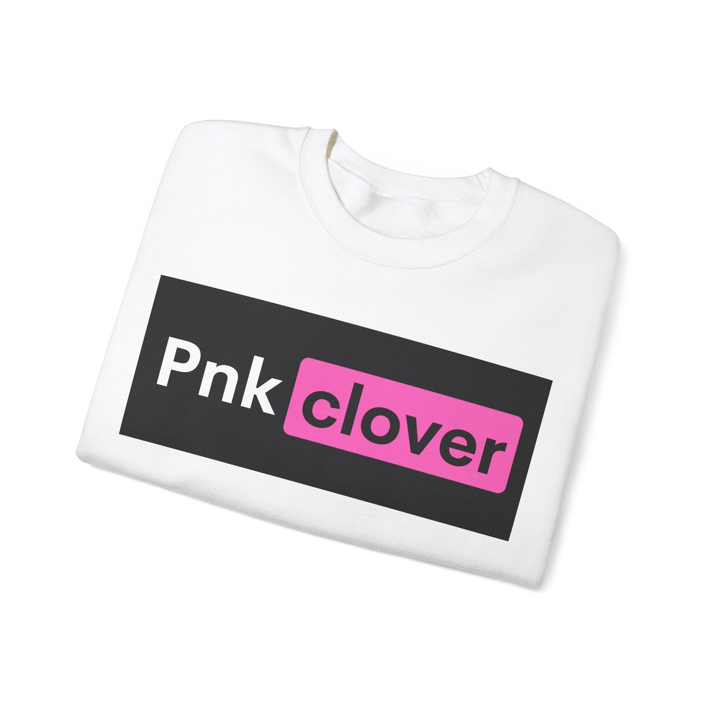 Pnk Clover Hub Style - Unisex Crewneck Sweatshirt Heavy Blend™ - Sweatshirt by Printify | Pnk Clover Hub Style - Unisex Crewneck Sweatshirt Heavy Blend™