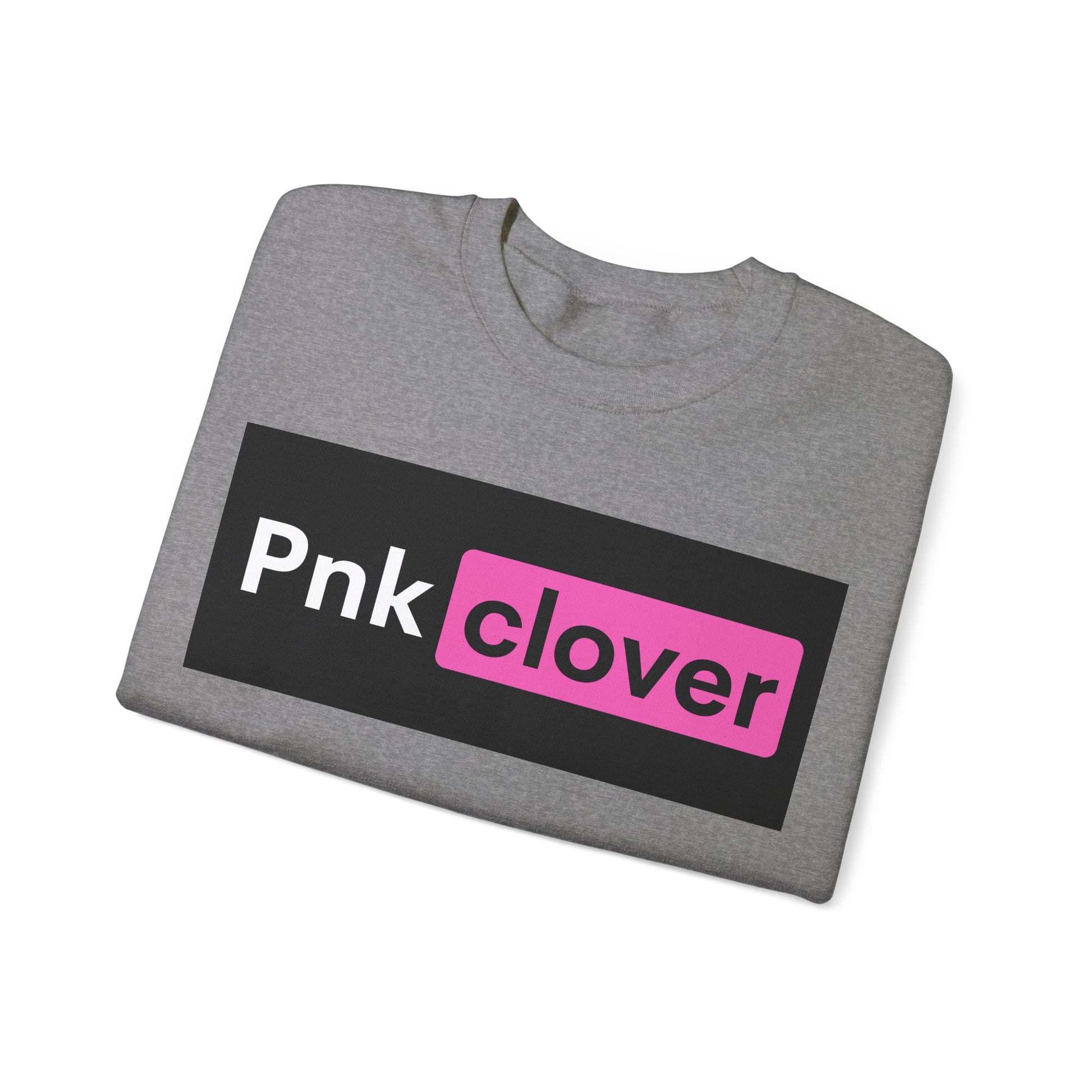 Pnk Clover Hub Style - Unisex Crewneck Sweatshirt Heavy Blend™ - Sweatshirt by Printify | Pnk Clover Hub Style - Unisex Crewneck Sweatshirt Heavy Blend™