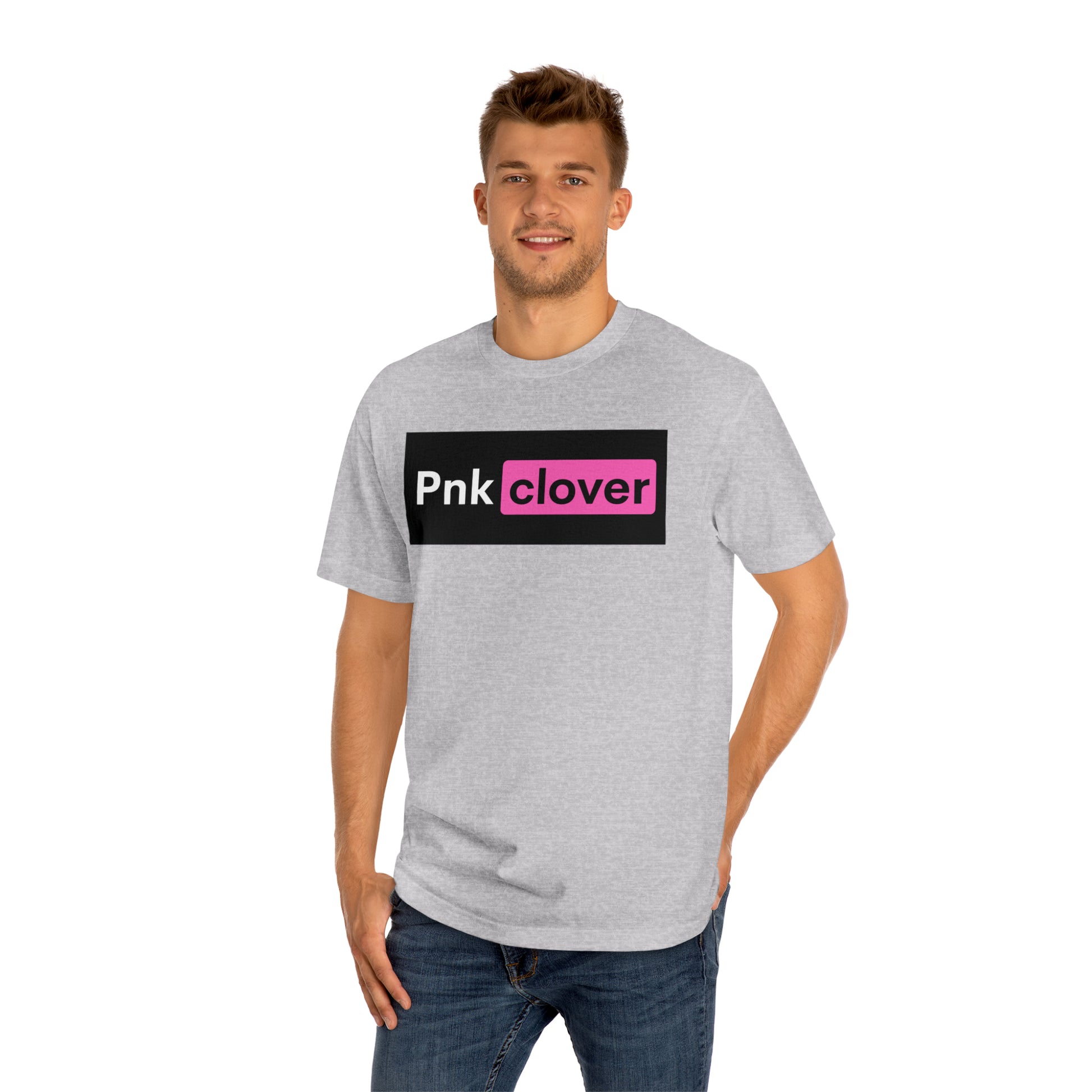 Pnk Clover - Hub Style Unisex Classic Tee - T-Shirt by Printify | Pnk Clover - Hub Style Unisex Classic Tee