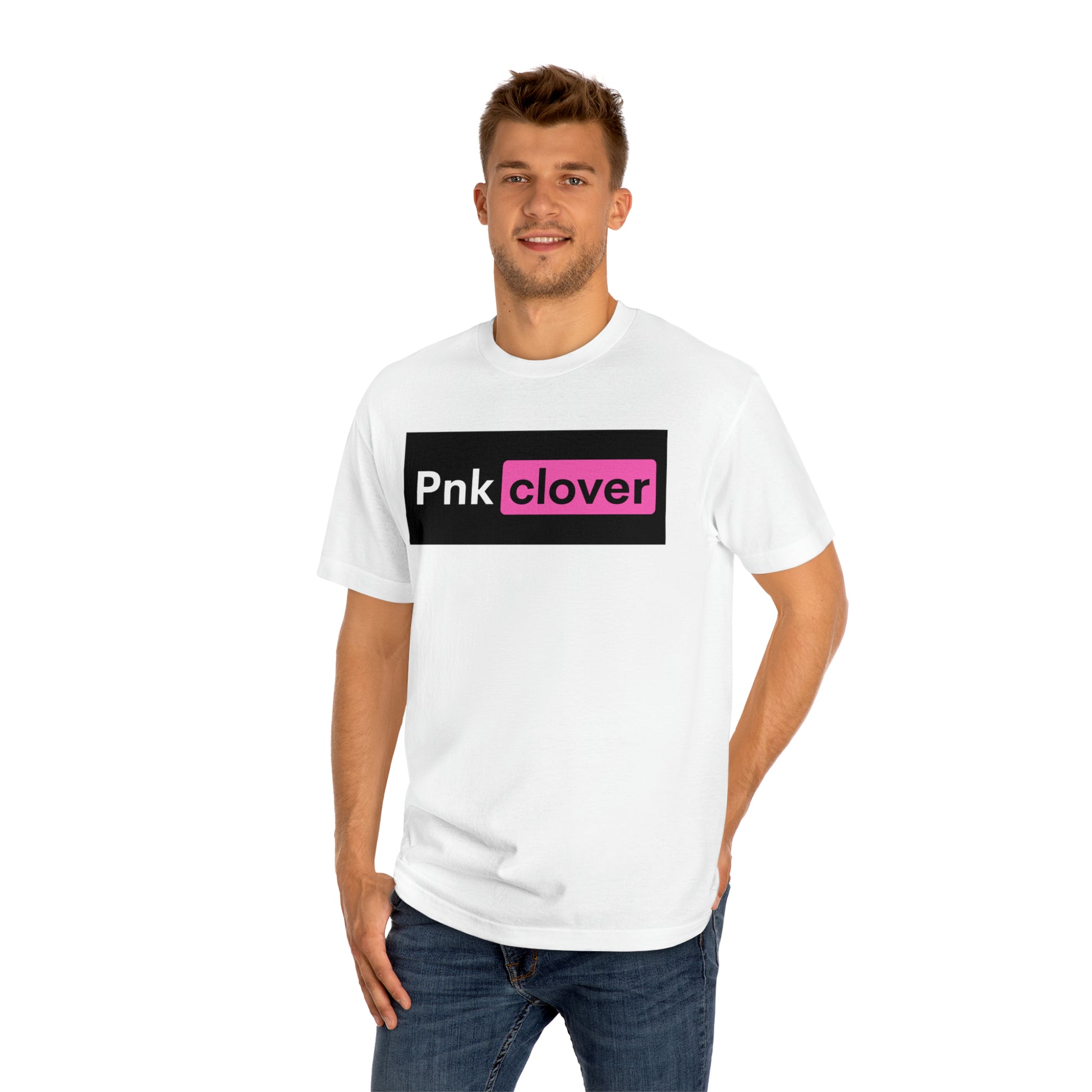 Pnk Clover - Hub Style Unisex Classic Tee - T-Shirt by Printify | Pnk Clover - Hub Style Unisex Classic Tee