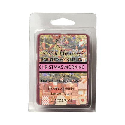 Christmas Morning - Wax Melt by Pnk Clover | Wake Up to the Aroma of Christmas Morning - Wax Melt 