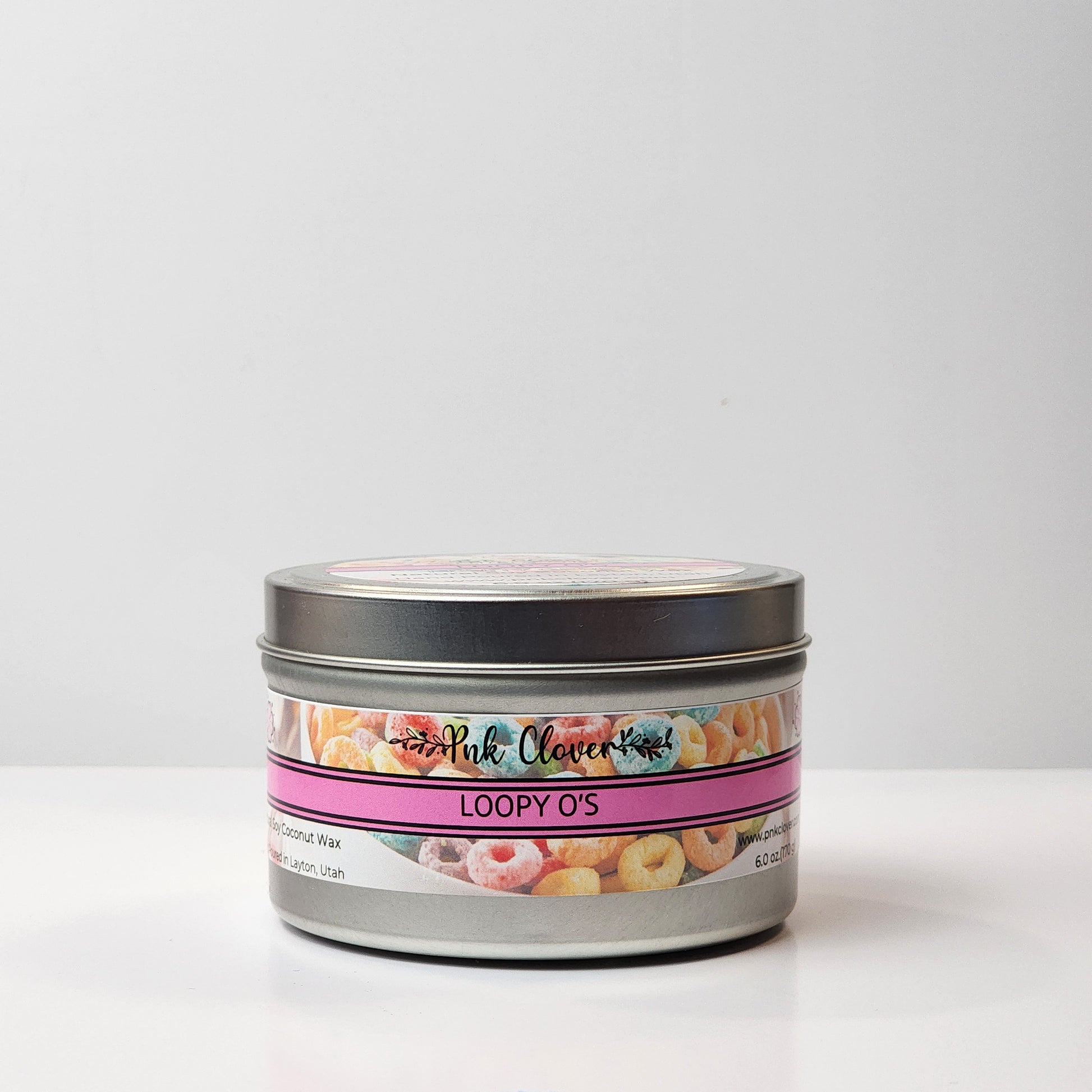 Loopy O's - Candles by Pnk Clover | Loopy O's Scented Candle | Fruity Cereal - Pnk Clover