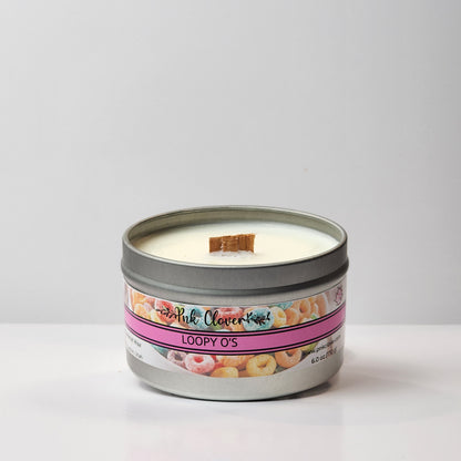 Loopy O's - Candles by Pnk Clover | Loopy O's Scented Candle | Fruity Cereal - Pnk Clover