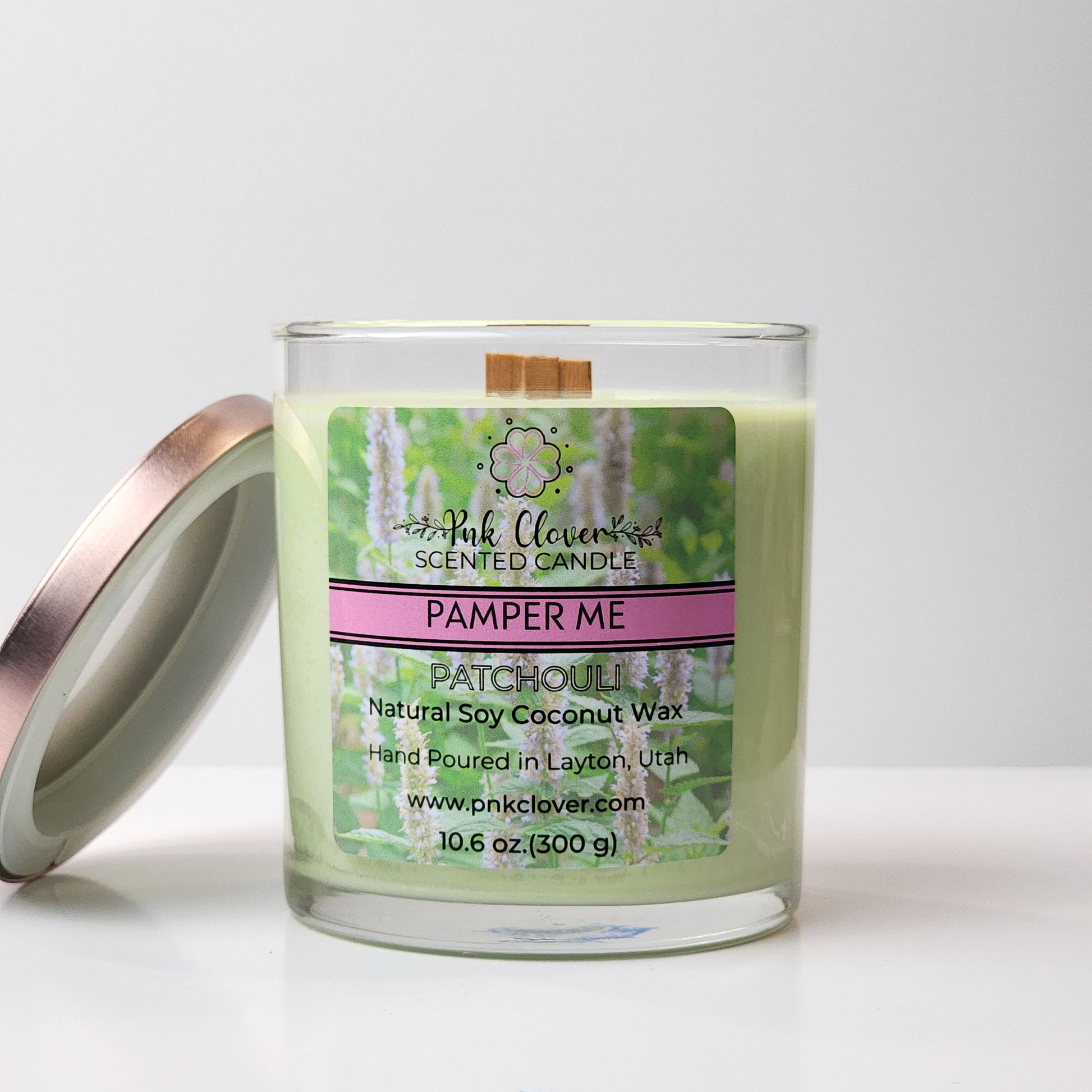 Pamper Me - Candles by Pnk Clover | Pamper Me Patchouli Scented Candle | Pnk Clover