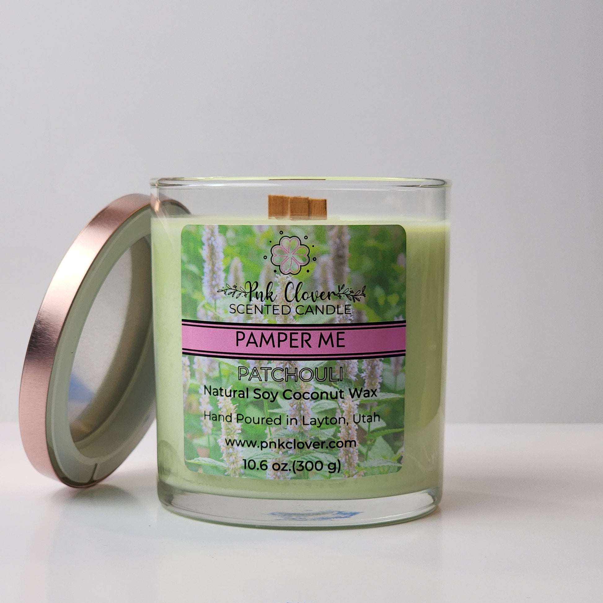 Pamper Me - Candles by Pnk Clover | Pamper Me Patchouli Scented Candle | Pnk Clover