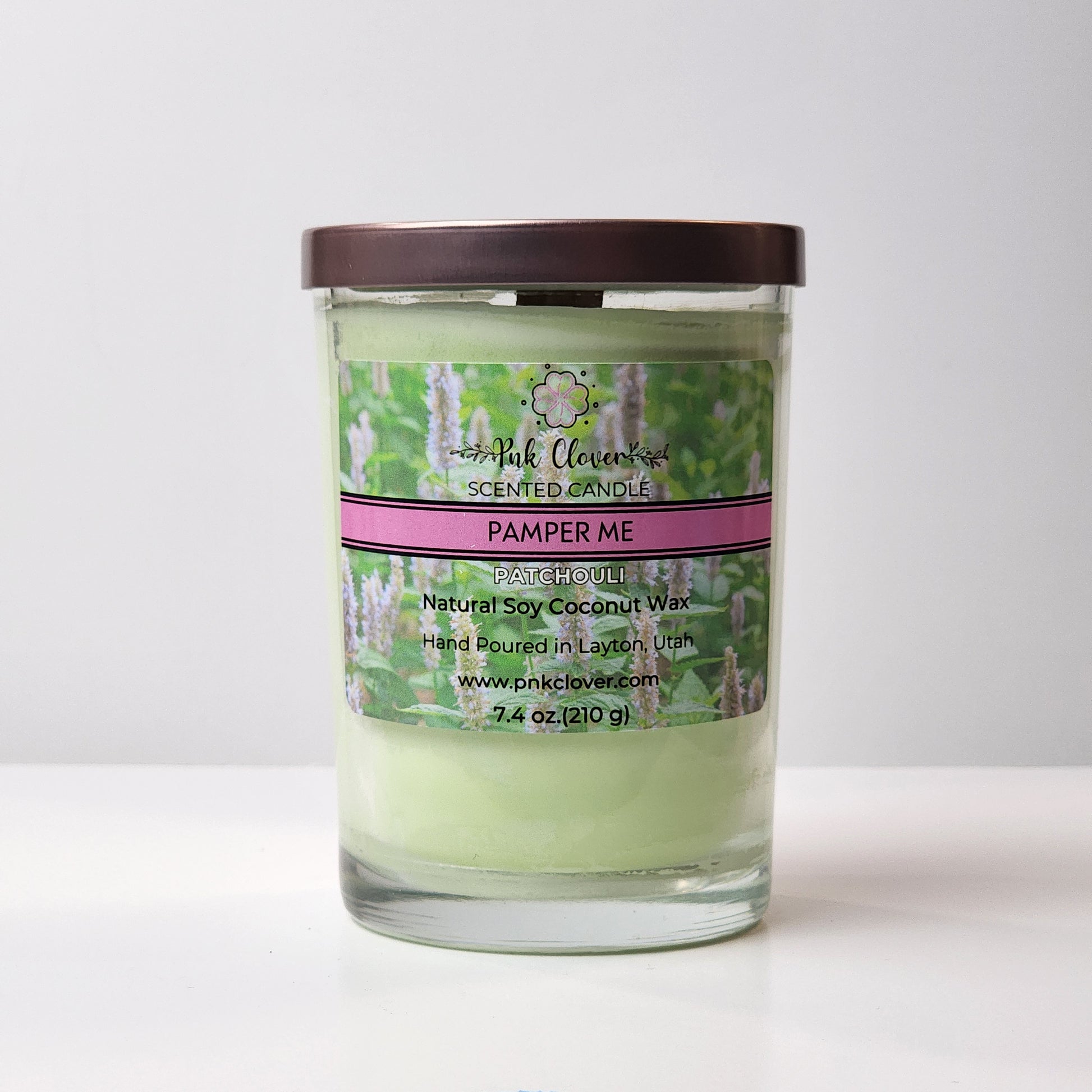 Pamper Me - Candles by Pnk Clover | Pamper Me Patchouli Scented Candle | Pnk Clover