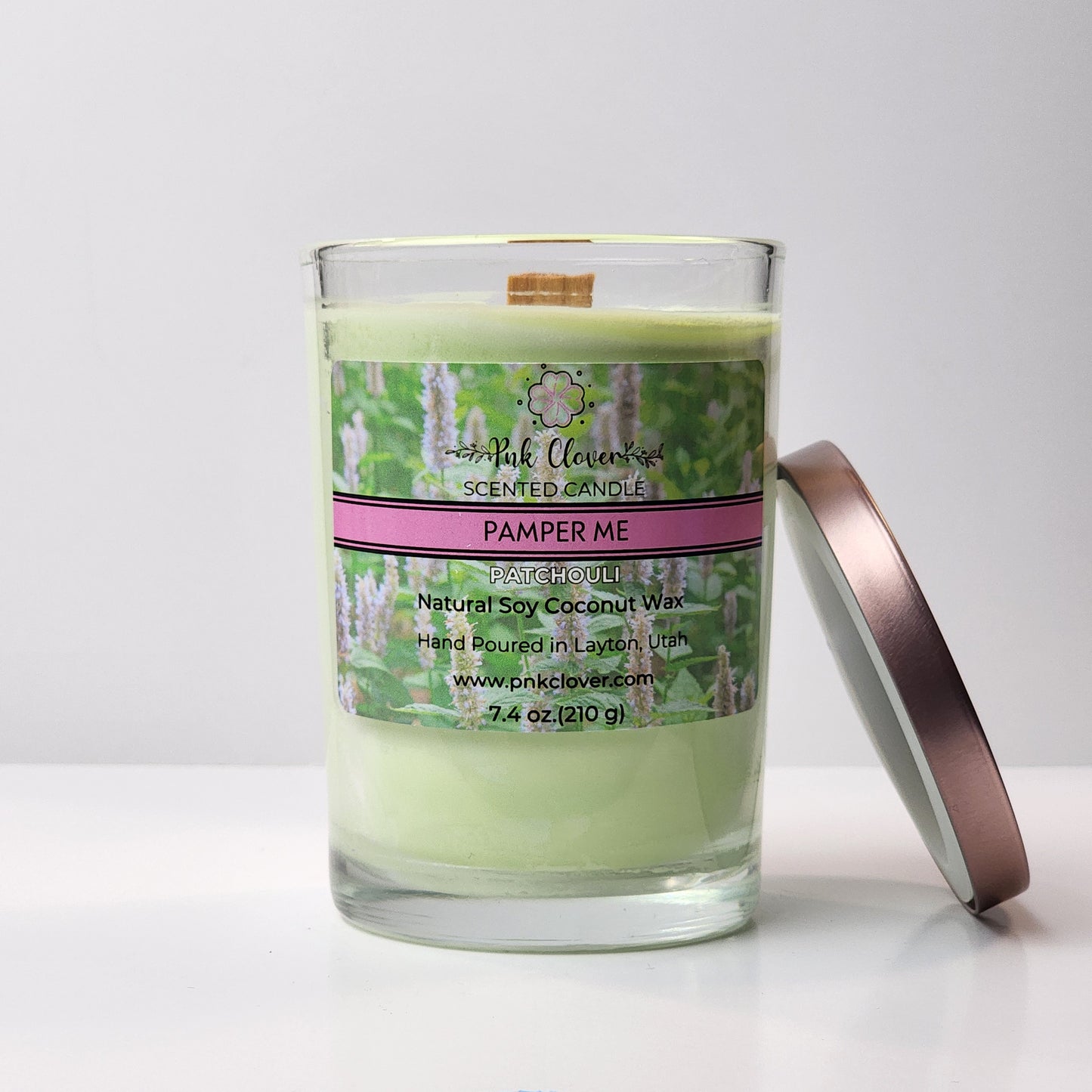 Pamper Me - Candles by Pnk Clover | Pamper Me Patchouli Scented Candle | Pnk Clover