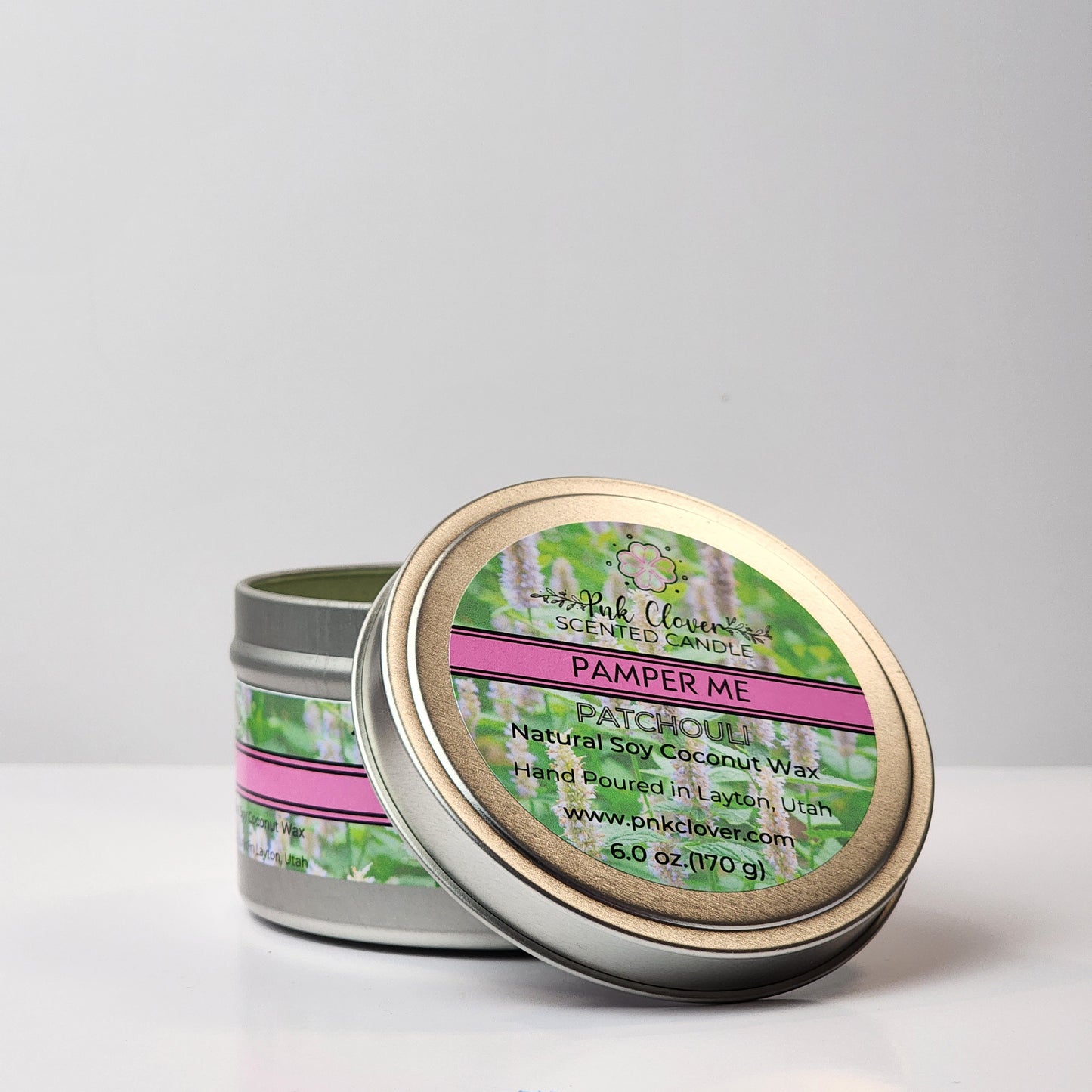 Pamper Me - Candles by Pnk Clover | Pamper Me Patchouli Scented Candle | Pnk Clover