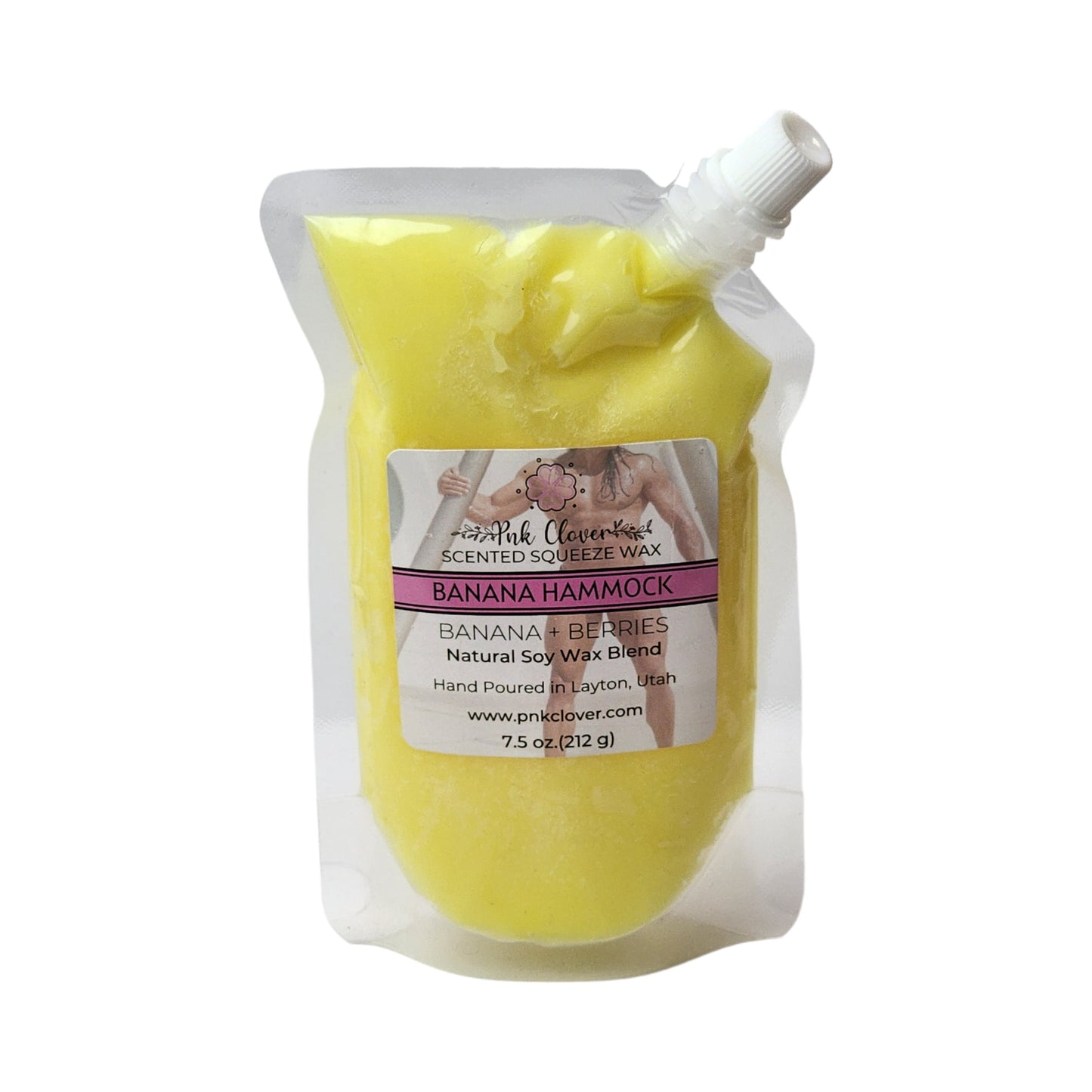 Banana Hammock - Squeeze Wax by Pnk Clover | Banana Hammock Scented Squeeze Wax | Banana Berries - Pnk Clover