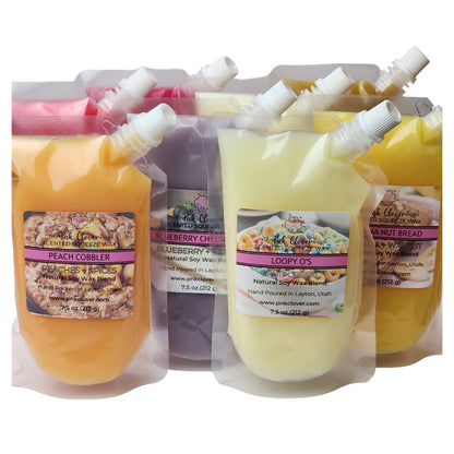 Scented Squeeze Wax - 7.5 oz. - Squeeze Wax by Pnk Clover | Scented Soy Squeeze Wax - A Refreshing Scent for the Season