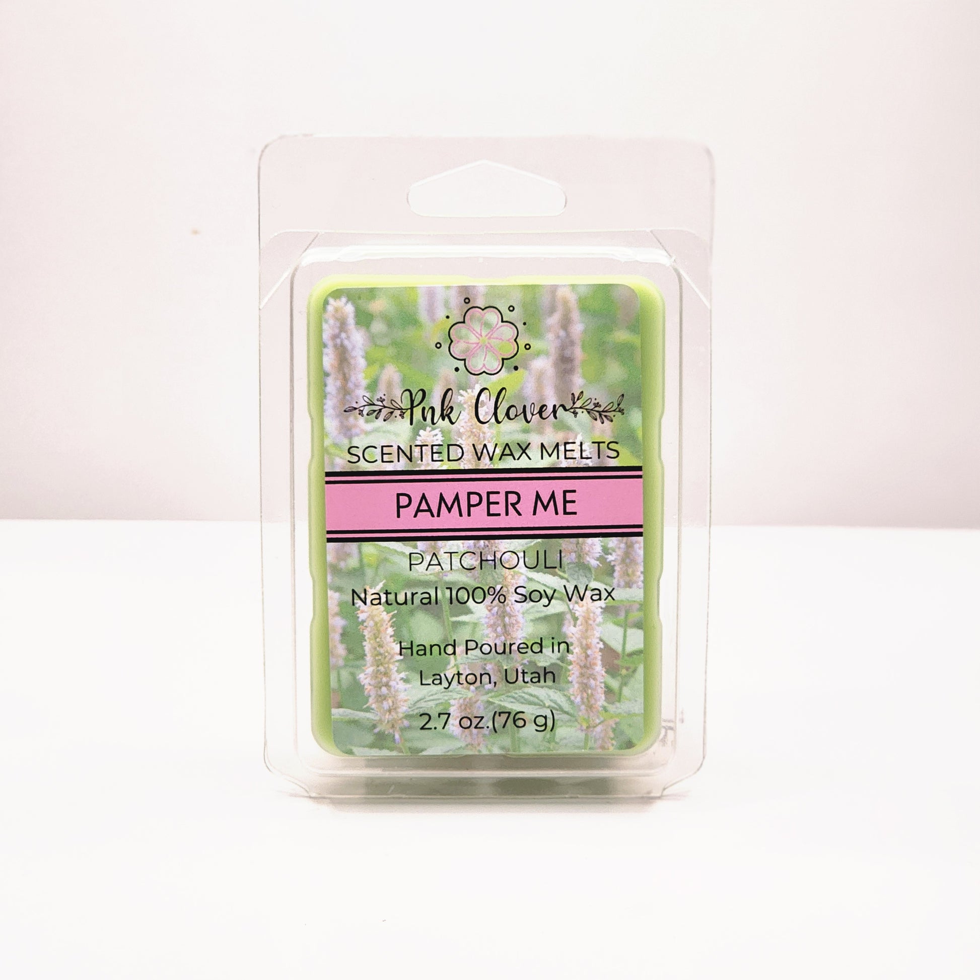 Pamper Me - Wax Melt by Pnk Clover | Pamper Me | Patchouli Wax Melts | Earthy and Spicy | Soy Wax Melt