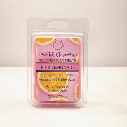 Pink Lemonade - Wax Melt by Pnk Clover | Pink Lemonade Wax Melts | Refreshing Summer Scent Experience | Soy Wax