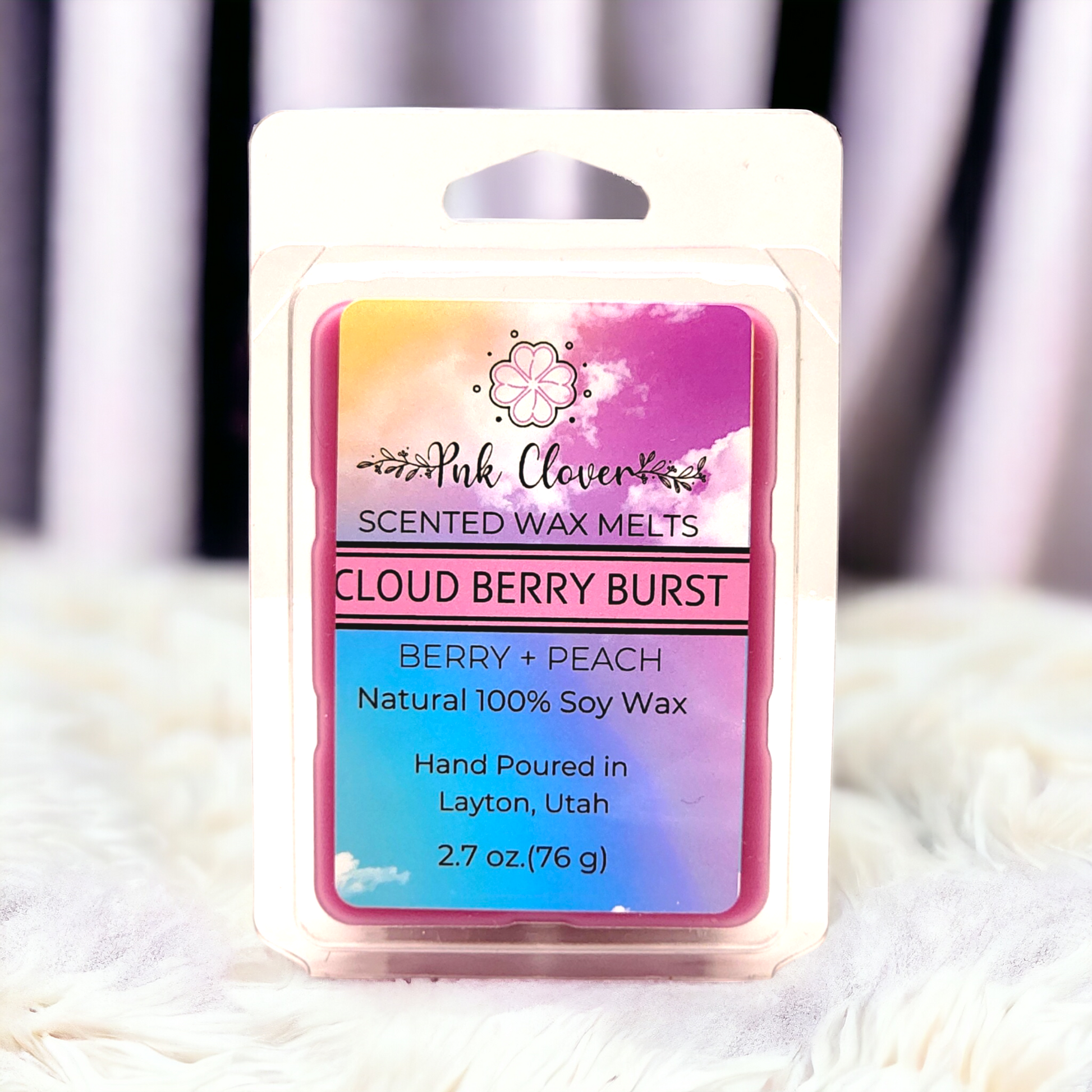 Cloud Berry Burst - Wax Melt by Pnk Clover | Cloud Berry Burst