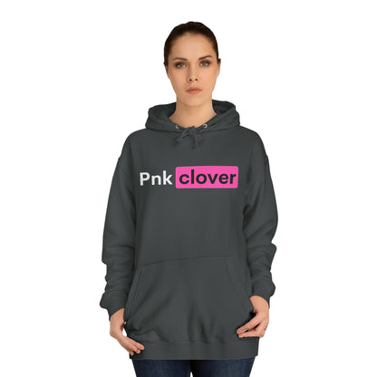 Pnk Clover P-Hub Unisex College Hoodie - Hoodie by Printify | Pnk Clover P-Hub Unisex College Hoodie