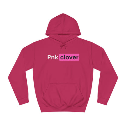 Pnk Clover P-Hub Unisex College Hoodie - Hoodie by Printify | Pnk Clover P-Hub Unisex College Hoodie