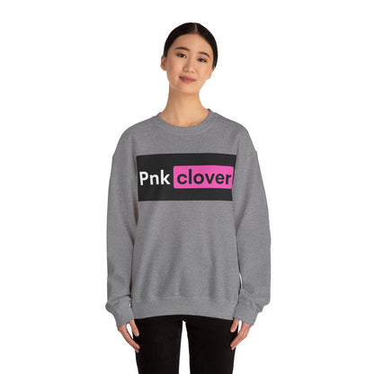 Pnk Clover Hub Style - Unisex Crewneck Sweatshirt Heavy Blend™ - Sweatshirt by Printify | Pnk Clover Hub Style - Unisex Crewneck Sweatshirt Heavy Blend™