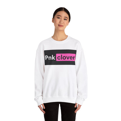 Pnk Clover Hub Style - Unisex Crewneck Sweatshirt Heavy Blend™ - Sweatshirt by Printify | Pnk Clover Hub Style - Unisex Crewneck Sweatshirt Heavy Blend™