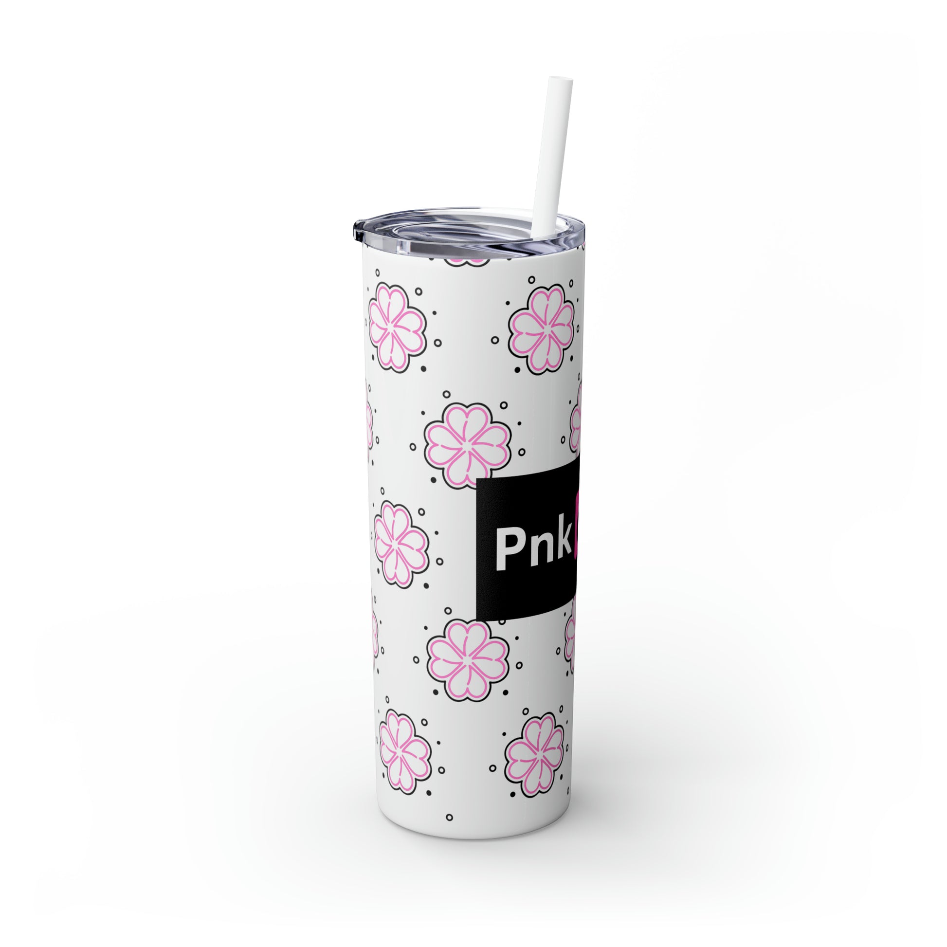 Skinny Tumbler with Straw, 20oz - Mug by Printify | Skinny Tumbler with Straw, 20oz