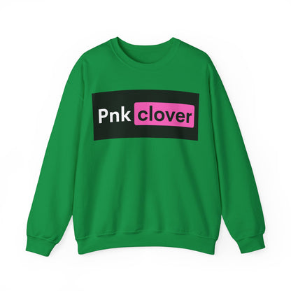 Pnk Clover Hub Style - Unisex Crewneck Sweatshirt Heavy Blend™ - Sweatshirt by Printify | Pnk Clover Hub Style - Unisex Crewneck Sweatshirt Heavy Blend™