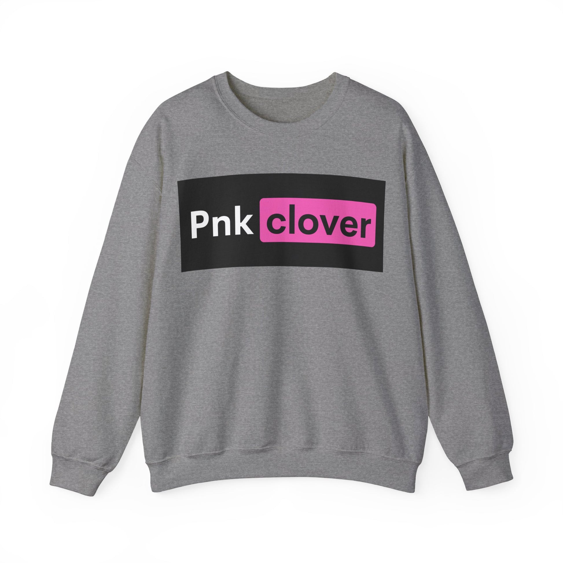 Pnk Clover Hub Style - Unisex Crewneck Sweatshirt Heavy Blend™ - Sweatshirt by Printify | Pnk Clover Hub Style - Unisex Crewneck Sweatshirt Heavy Blend™