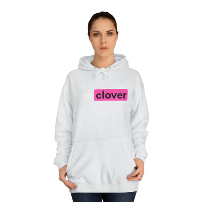 Pnk Clover P-Hub Unisex College Hoodie - Hoodie by Printify | Pnk Clover P-Hub Unisex College Hoodie