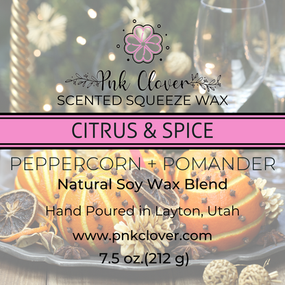 Scented Squeeze Wax - 7.5 oz. - Squeeze Wax by Pnk Clover | Scented Soy Squeeze Wax - A Refreshing Scent for the Season