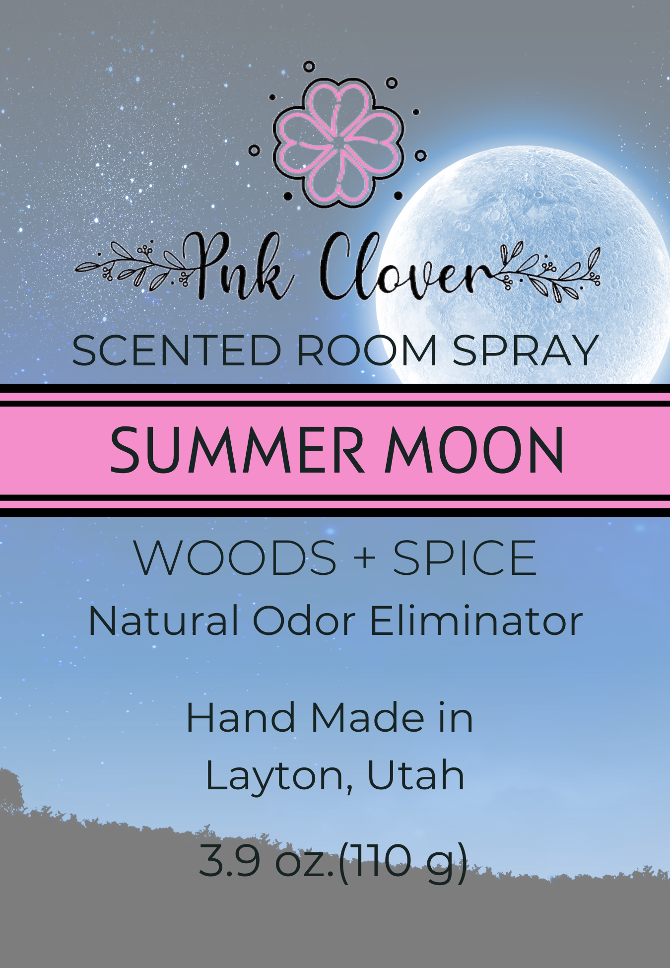 3.9 oz. Scented Room Spray - Room Spray by Pnk Clover | 3.9 oz. Scented Room Spray