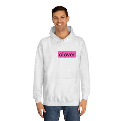 Pnk Clover P-Hub Unisex College Hoodie - Hoodie by Printify | Pnk Clover P-Hub Unisex College Hoodie