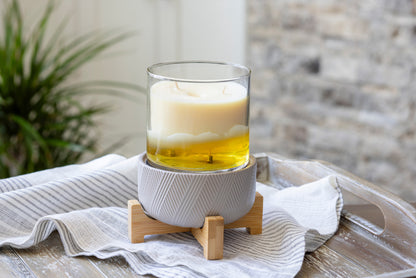 Wooden Pedestal 2-In-1 Classic Warmer