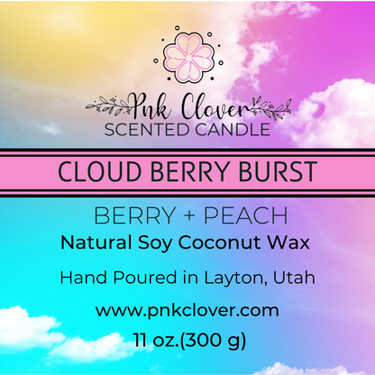 Cloud Berry Burst - Candles by Pnk Clover | Cloud Berry Burst