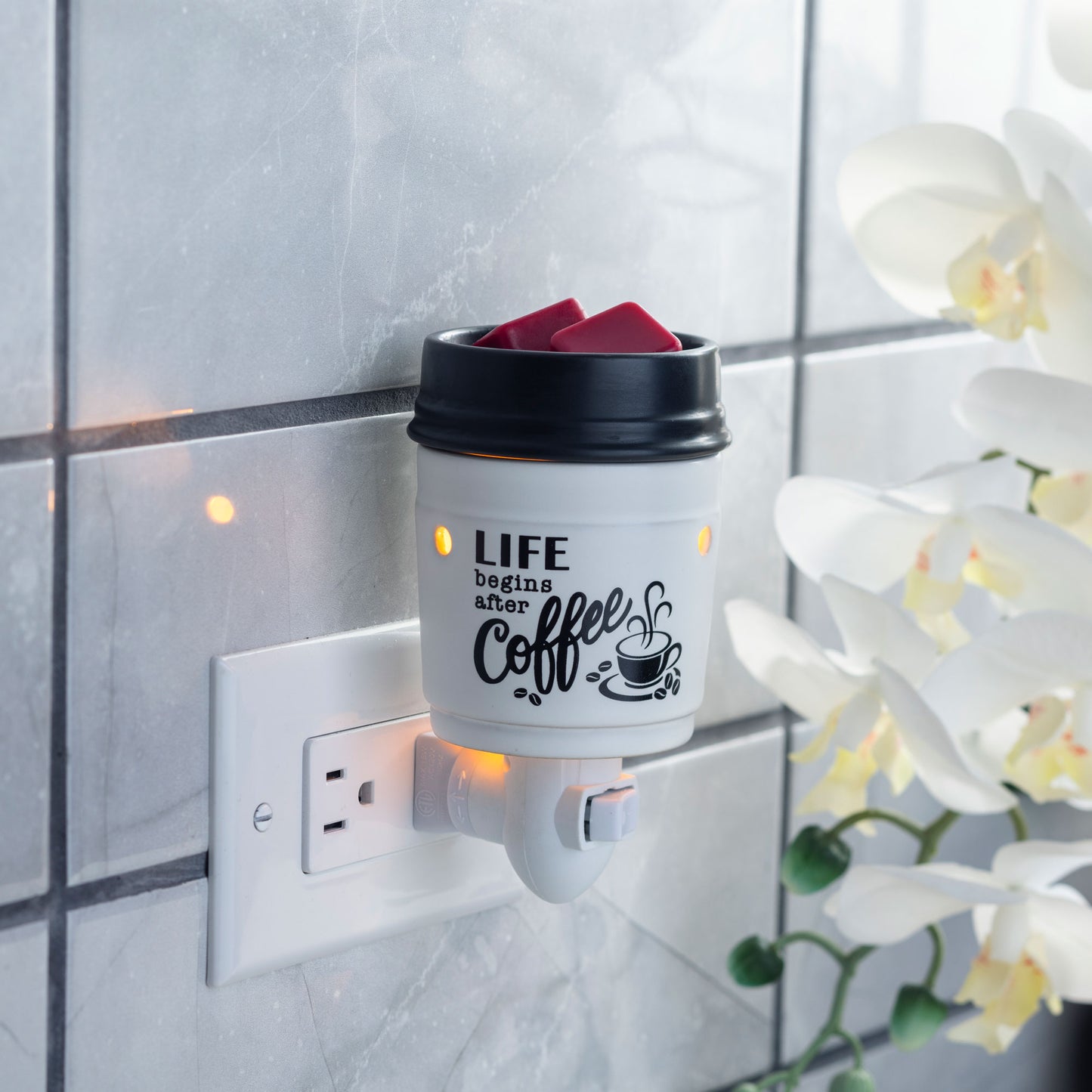 Coffee House Pluggable Fragrance Warmer - Warmer by Candle Warmers Etc. | Coffee House Pluggable Fragrance Warmer