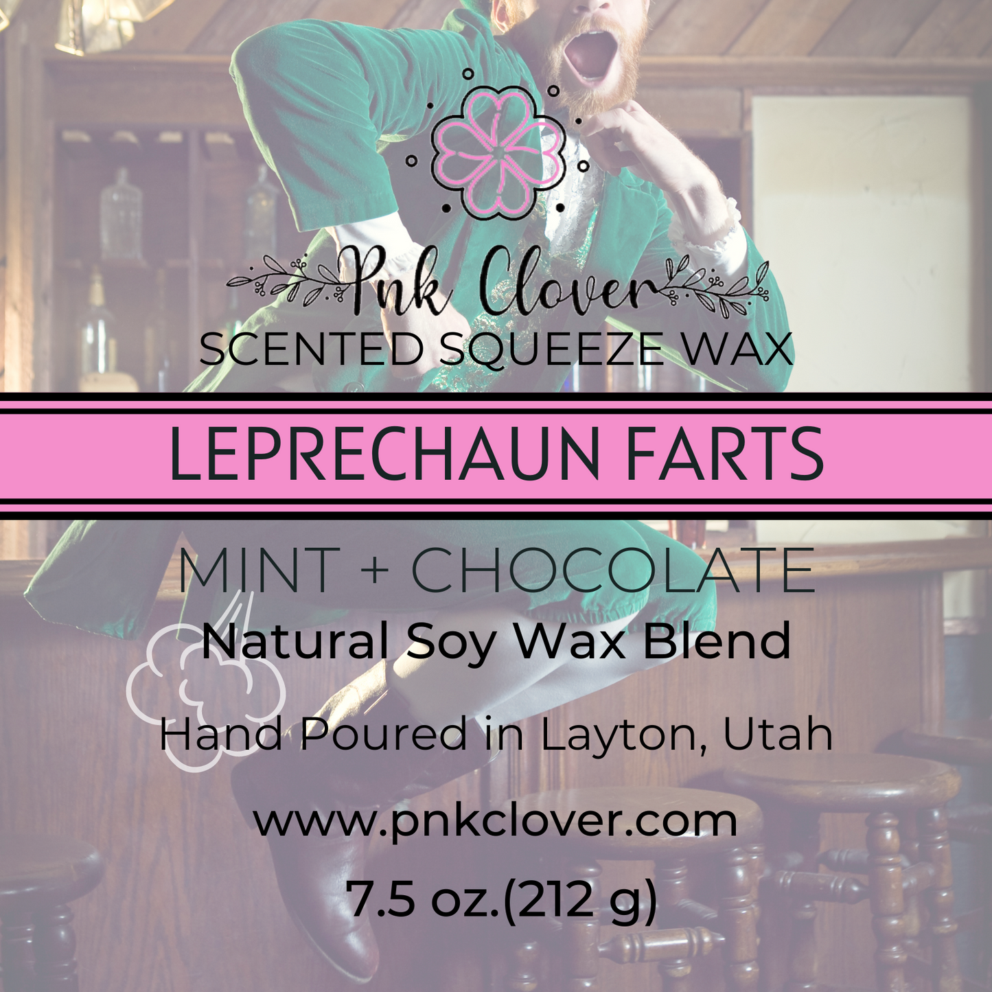 Scented Squeeze Wax - 7.5 oz. - Squeeze Wax by Pnk Clover | Scented Soy Squeeze Wax - A Refreshing Scent for the Season