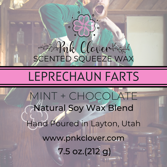 Leprechaun Farts - Squeeze Wax by Pnk Clover | Leprechaun Farts Squeeze Wax - A Refreshing Mint Chocolate