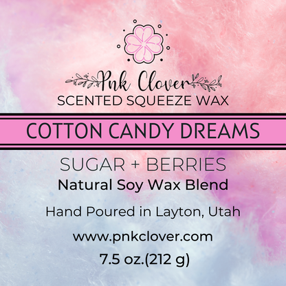 Scented Squeeze Wax - 7.5 oz. - Squeeze Wax by Pnk Clover | Scented Soy Squeeze Wax - A Refreshing Scent for the Season