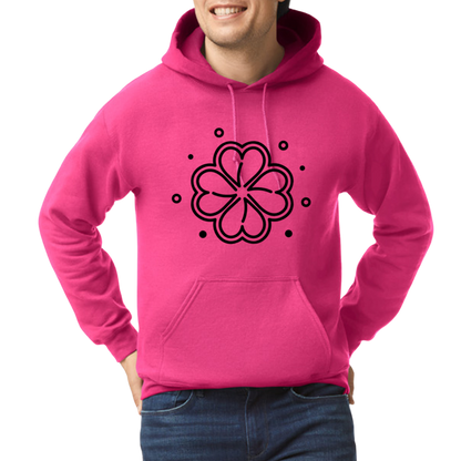 Pnk Clover Pink Hoodie - Hoodie by Pnk Clover | Pnk Clover Pink Hoodie