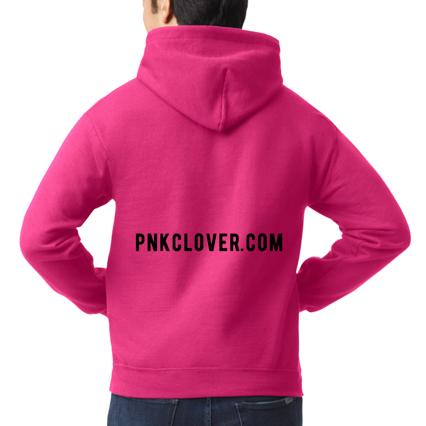 Pnk Clover Pink Hoodie - Hoodie by Pnk Clover | Pnk Clover Pink Hoodie