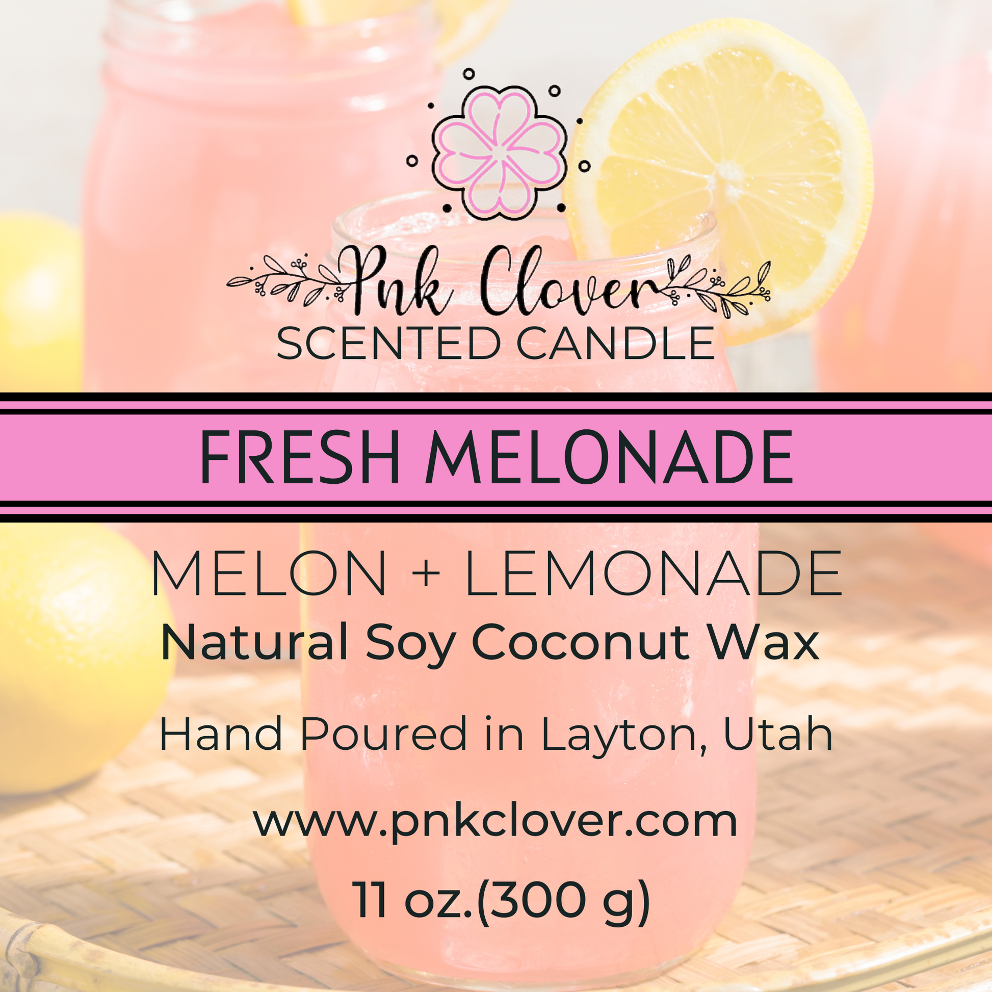 Fresh Melonade - Candles by Pnk Clover | Fresh Melonade