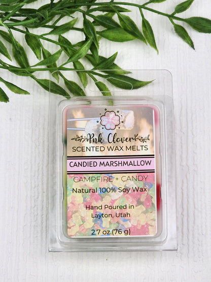 Candied Marshmallow - Wax Melt by Pnk Clover | Satisfy Your Sweet Tooth with Candied Marshmallow - Wax Melt