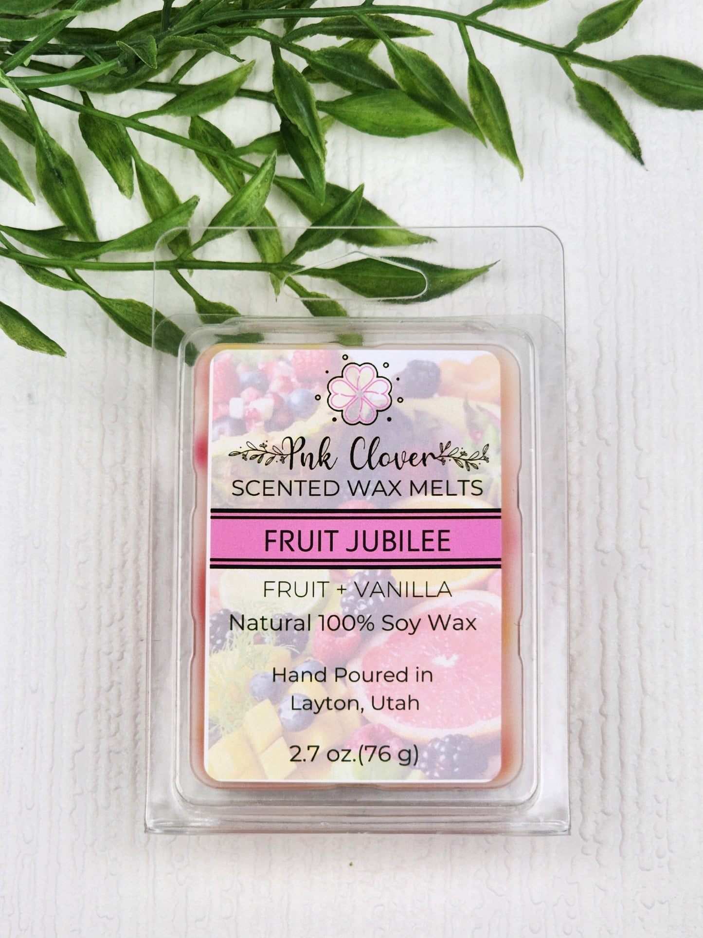 Fruit Jubilee - Wax Melt by Pnk Clover | Experience the Burst of Flavor with Our Fruit Jubilee Wax Melt 