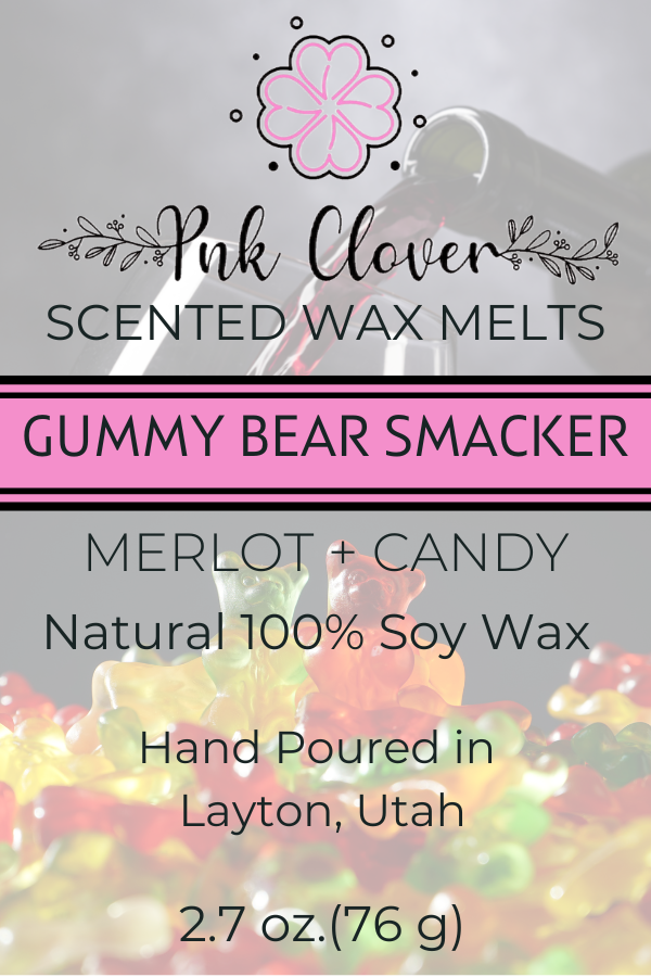 Gummy Bear wax melt, candy scented wax melt, wax for wax warmer