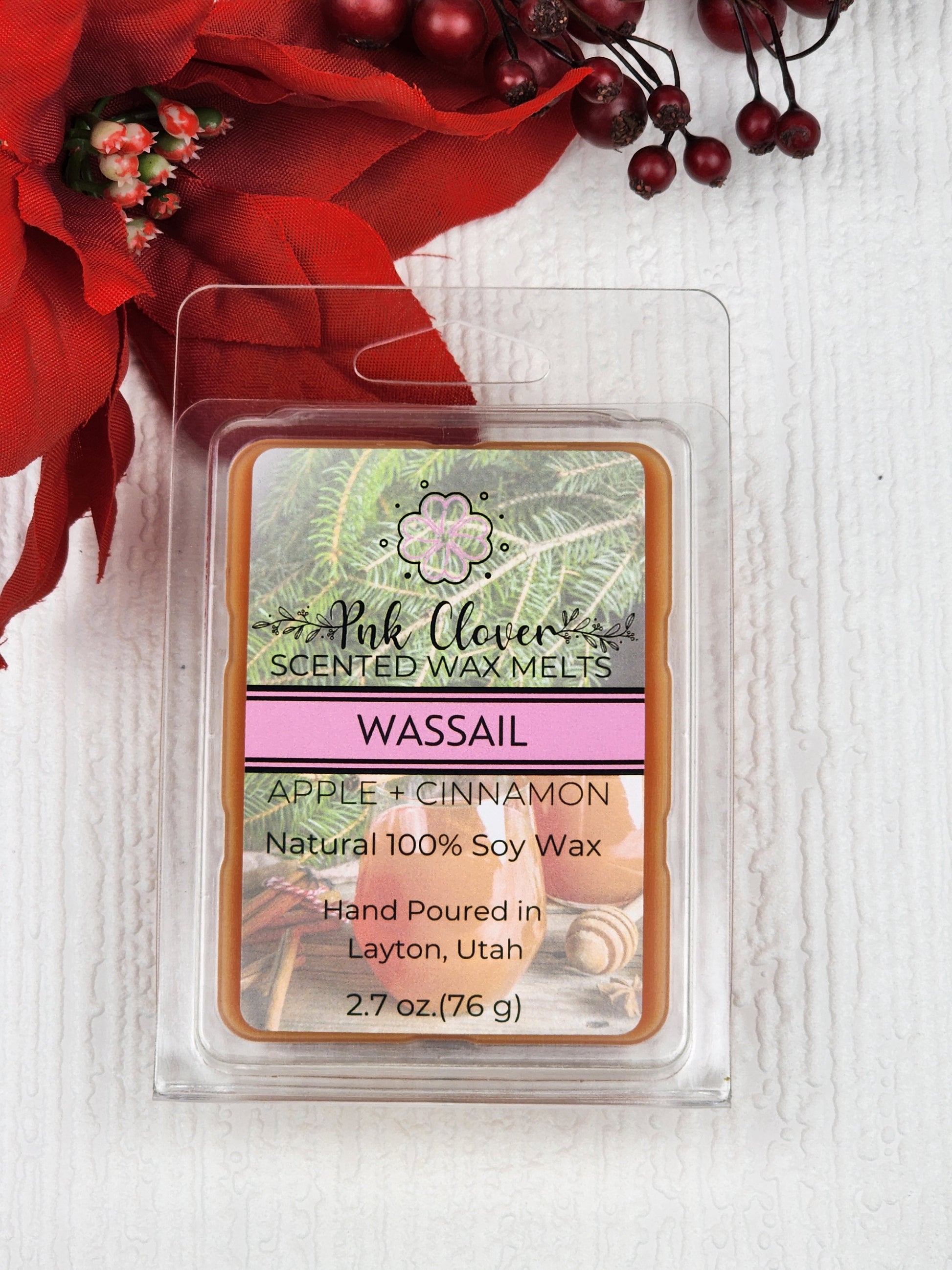 Wassail - Wax Melt by Pnk Clover | Warm Your Home with Our Wassail Soy Wax Melt